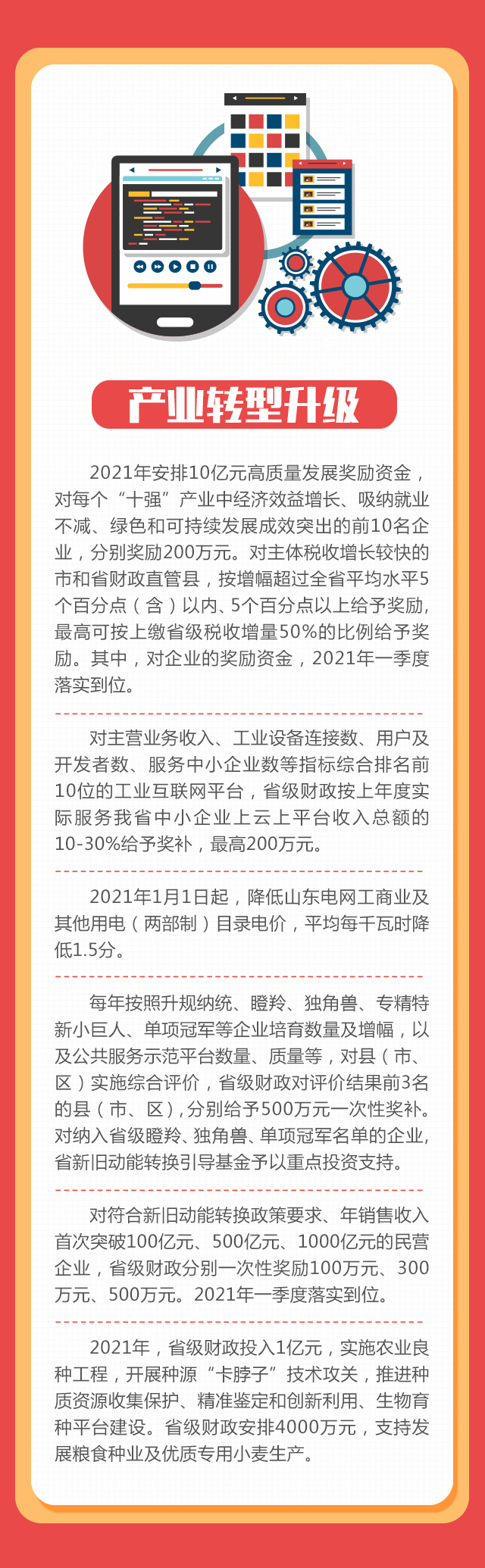 新年新策！山东新出台一批“真金白银”政策，等你来领
