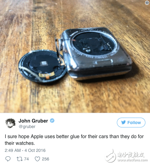 苹果内部文件暗示Apple Watch开胶问题可免费维修