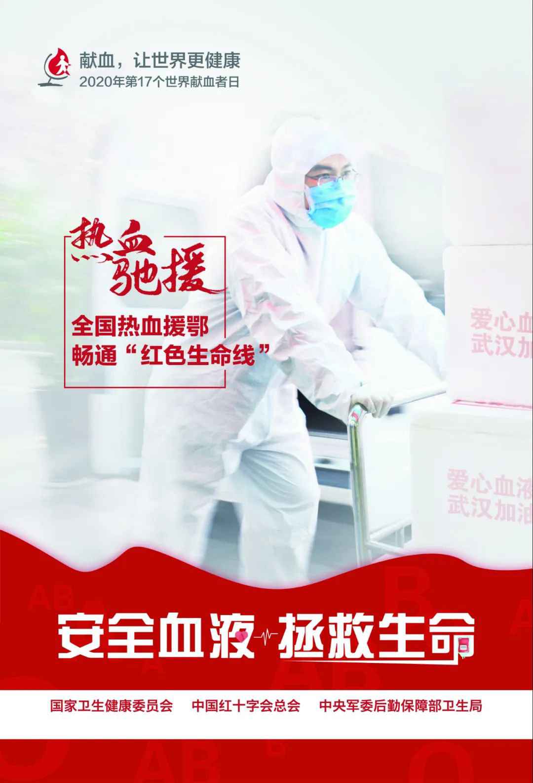 2020世界献血日主题及宣传海报宣布