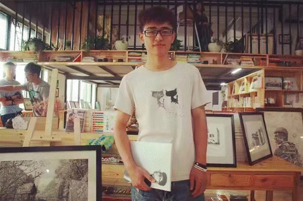 「青联模范说」第41期 谷润丰：池州95后画家用笔画出本身的芳华