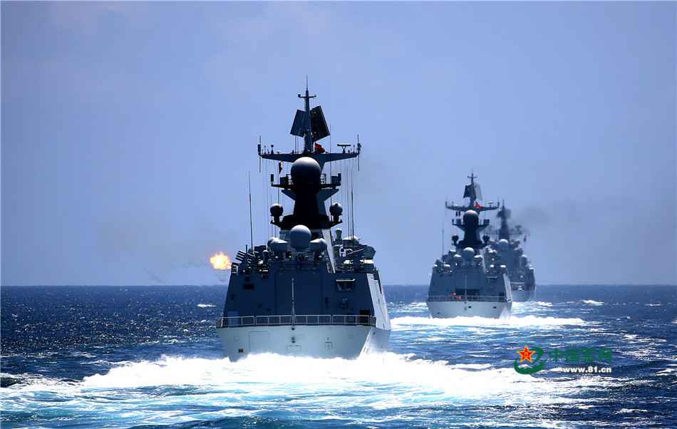 舰艇编行列阵大洋“自找苦吃”