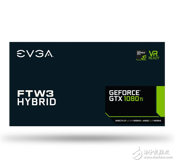 EVGA推极品卡皇风冷水冷二合一 1080 Ti FTW3 HYBRID