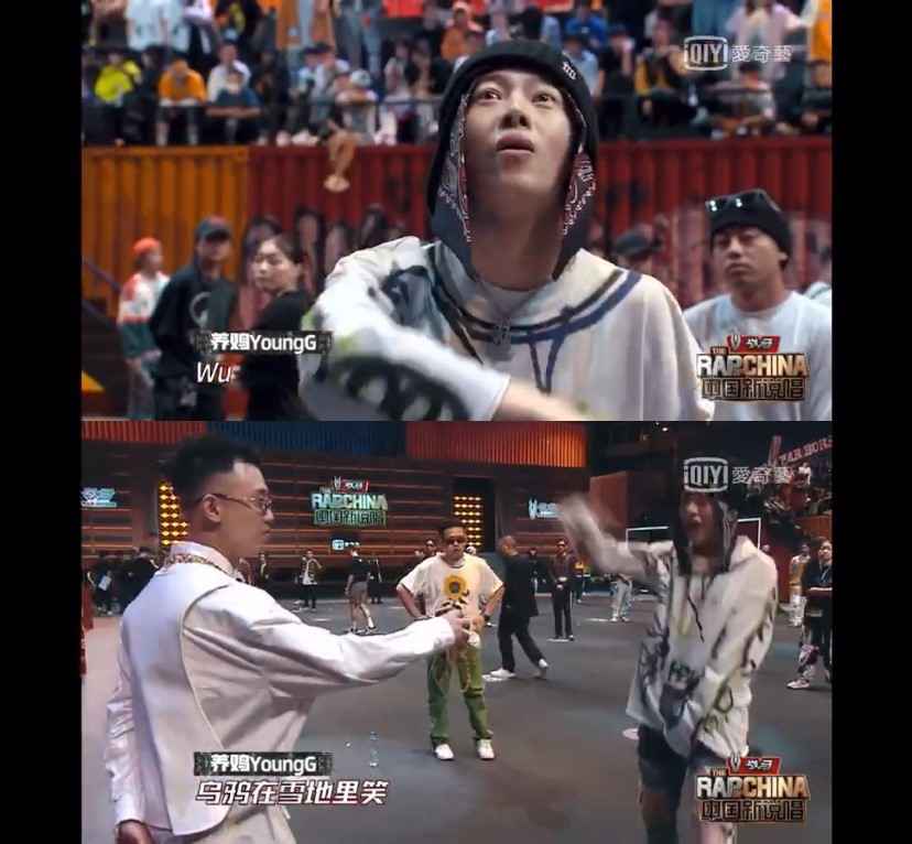 《中国新说唱》选手养鸡YoungG狂赞GAI，“彩虹屁”不绝直呼帅!