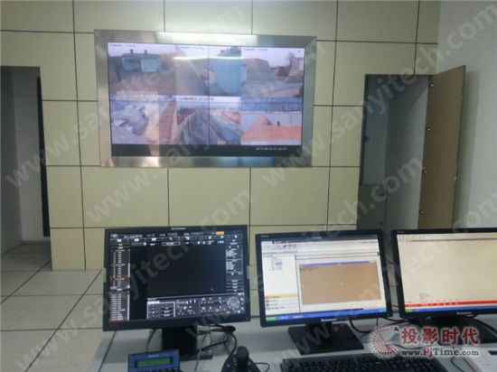 “CIMA等离子拼接大屏幕”拼接为山西煤矿火药库建树视频监控系统