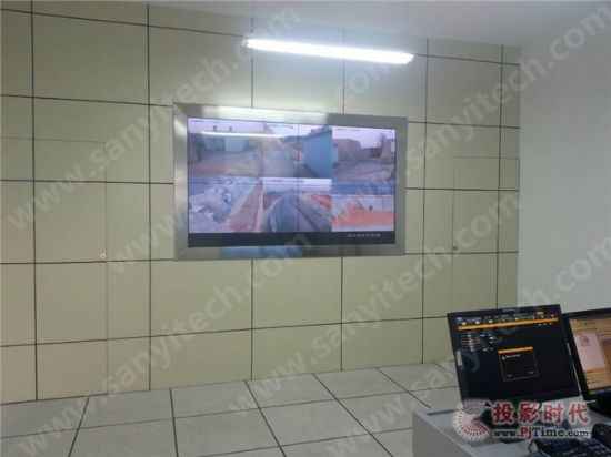 “CIMA等离子拼接大屏幕”拼接为山西煤矿火药库建树视频监控系统