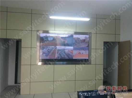 “CIMA等离子拼接大屏幕”拼接为山西煤矿火药库建树视频监控系统