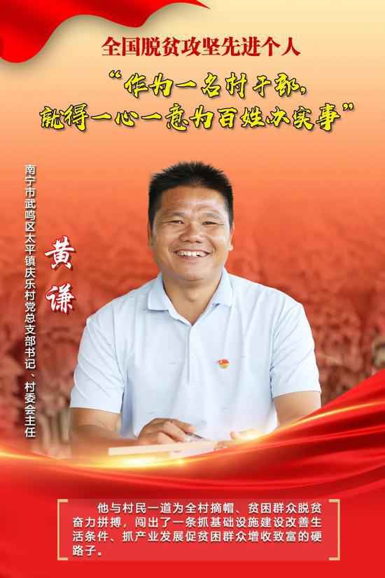 脱贫攻坚战全面胜利！南宁9人和3集团获全国表扬