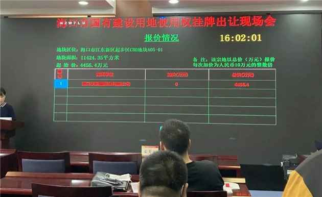 海口挂牌出让3宗地块，江东新区又添世界500强