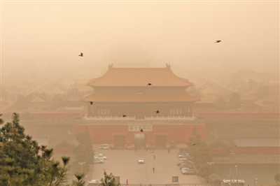 七问七答：北京迎近十年最强沙尘暴 成因是什么？何时竣事？