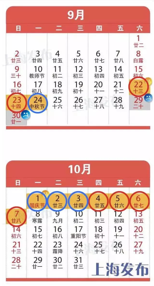 2018中秋国庆加班人为怎么算 上海最多可拿2670元