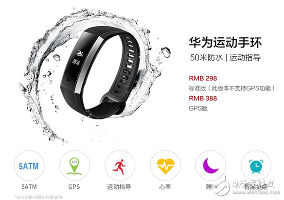新款华为举动手环悄然预售：GPS版本售价388元