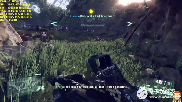 AMD Vega显卡《孤岛危机3》测试功效：机能介于GTX 1080Ti和GTX 1080之间