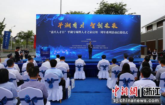 浙江平湖“人才之家”启用一周年 打造人才处事金手刺