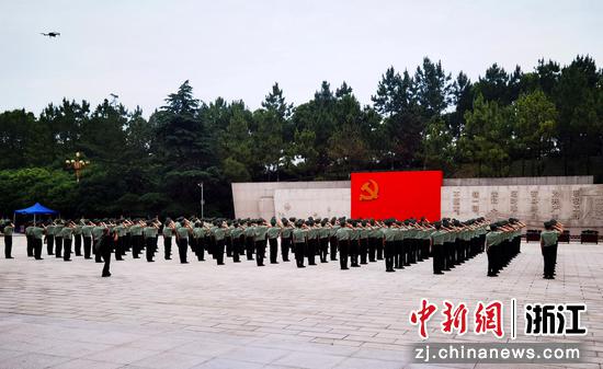 武警浙江省总队嘉兴南湖追寻初心回复航