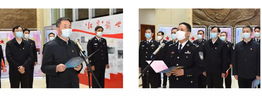 广东牢狱系统30名援鄂女警平安凯旋 厅党委书记陈旭东到英德牢狱迎接