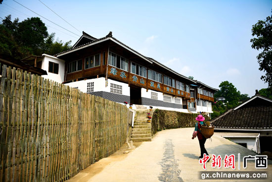 广西桂林龙胜县晋升村子风采 优化人居情况