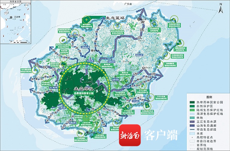 海南省疆域空间咋筹划？如何构筑两大经济圈？快来提发起