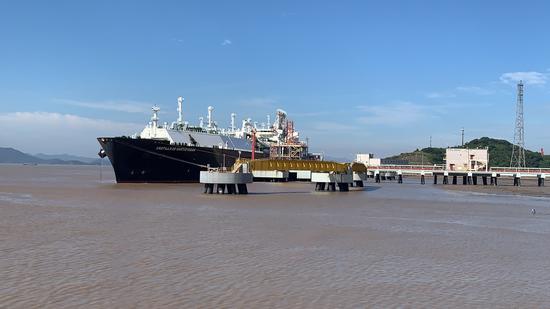 浙江迎夏季用气岑岭 宁波LNG吸收站打算卸货量上百万吨