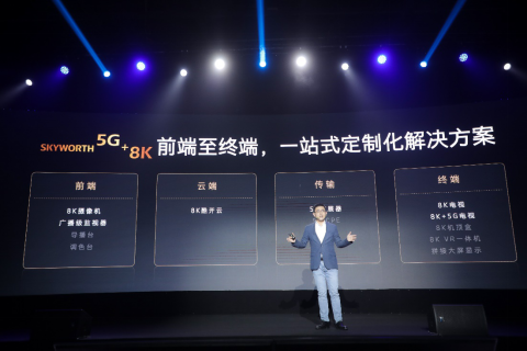 全面机关“5G+8K”新市场，创维电视一口吻宣布新品牌、新计谋、新产物