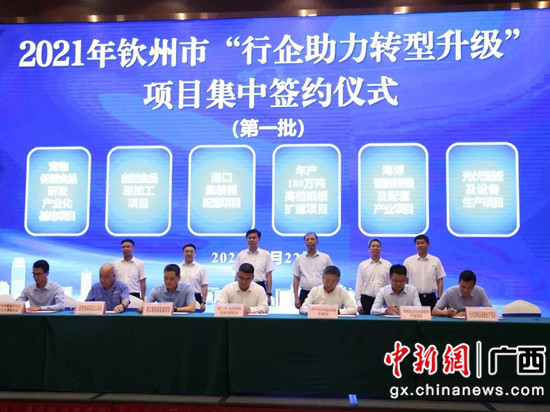 钦州“行企助力转型进级”动作成就厚实