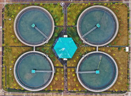 污水处理惩罚厂引野生鸟类栖息 浙江永康钱江水务获评标杆