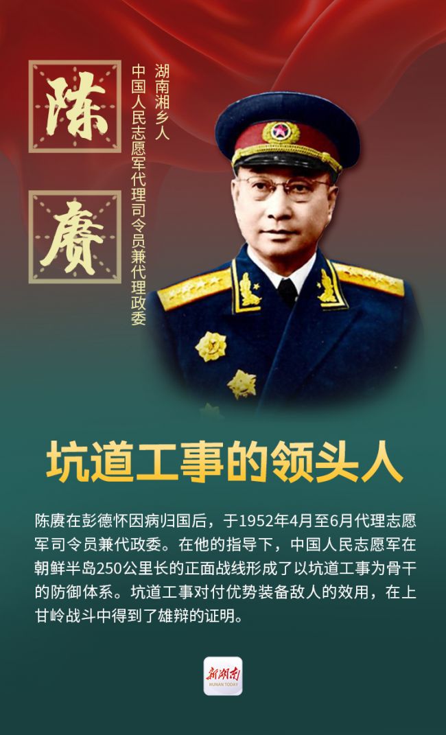 眷念抗美援朝70周年｜看！五位司令员都是湖南人