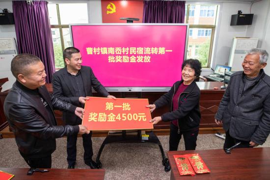 民房流转当局奖补 浙江瑞安发放首批民宿嘉奖金