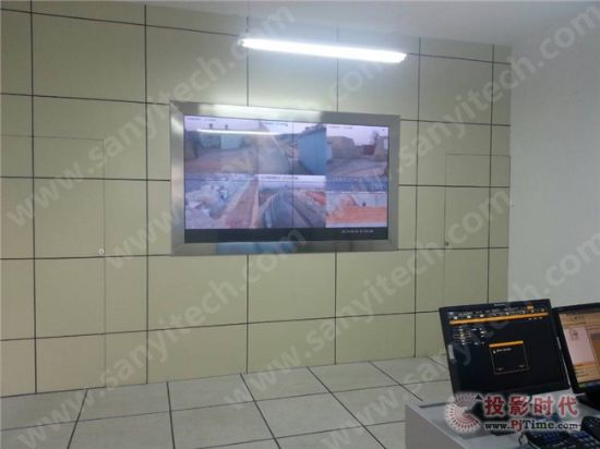 “CIMA等离子拼接大屏幕”拼接为山西煤矿火药库建树视频监控系统