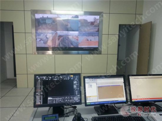 “CIMA等离子拼接大屏幕”拼接为山西煤矿火药库建树视频监控系统