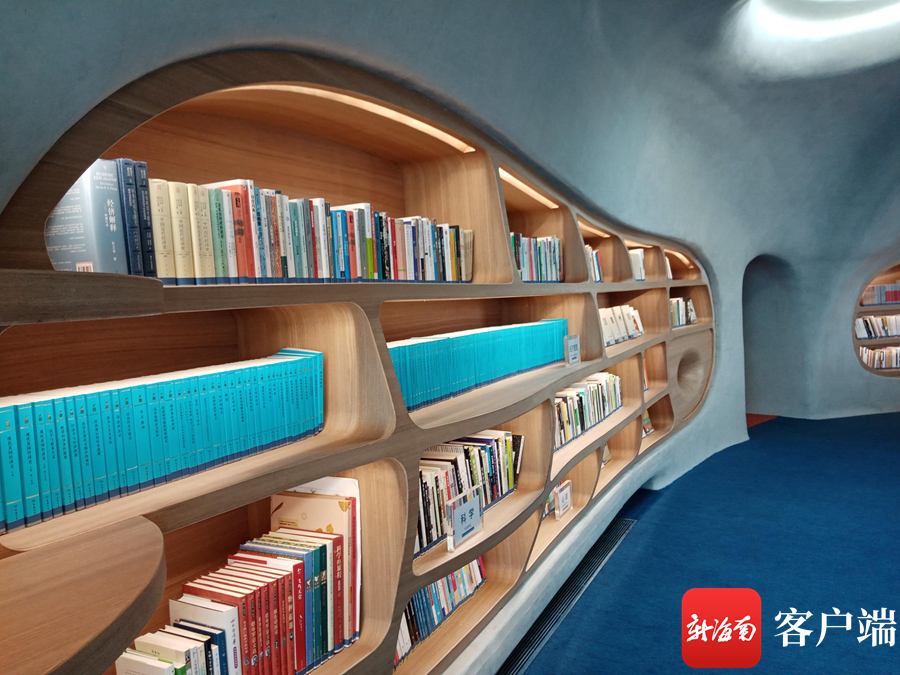 面朝大海的图书馆！海口晓岛正式启幕 逐日预约人数限额400人