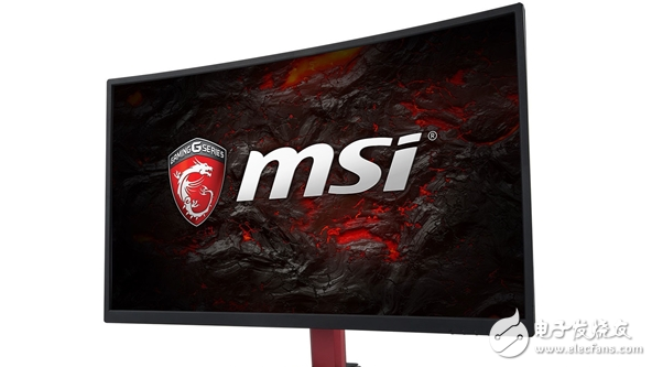 微星宣布中规中矩首款电竞显示器OPTIX三星TN曲面屏