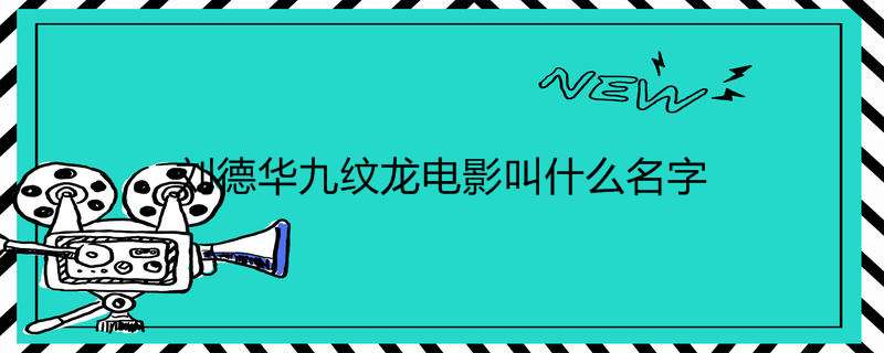 刘德华九纹龙电影叫什么名字