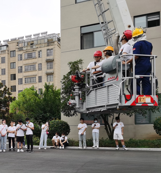 全椒籍大学生暑期社会实践感觉消防国之重器