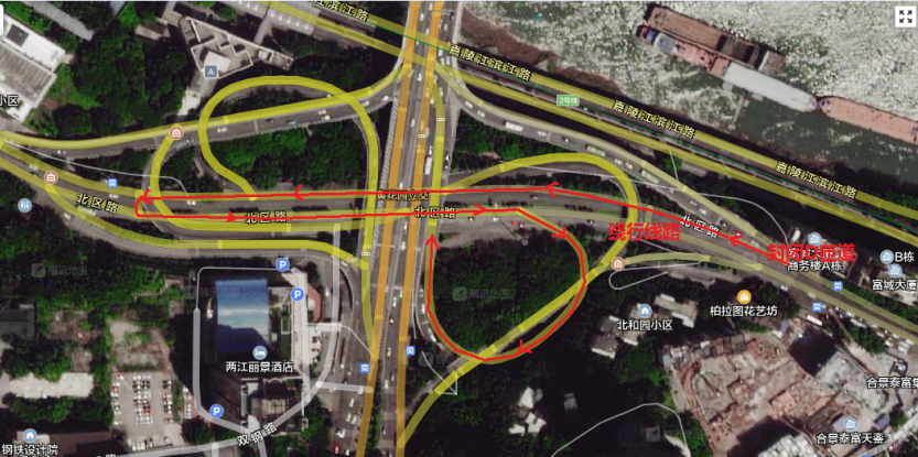 25日起黄花圃立交I、D匝道关闭施工 市民出行留意绕行