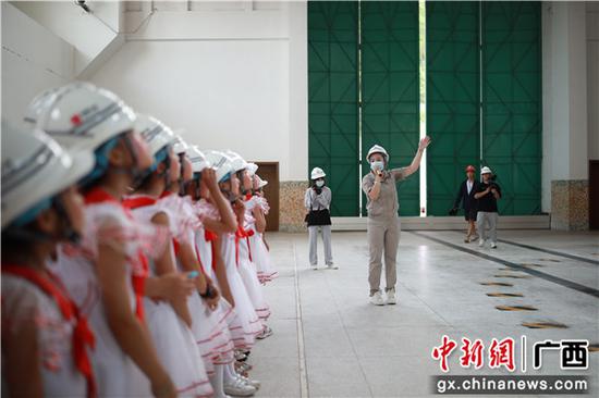 广西西津电厂进行企业开放日勾当