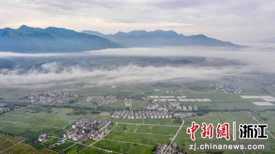 浙江仙居：山乡云海美不胜收