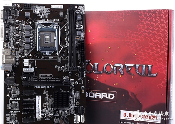 能插六块卡的H81芯片组 七彩虹宣布首款挖矿专用主板