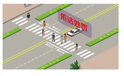 北京：灵活车不谦逊斑马线将罚款200元记3分
