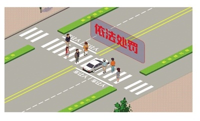 北京：灵活车不谦逊斑马线将罚款200元记3分