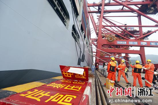 上半年浙江宁波口岸岸电利用量87.7万度