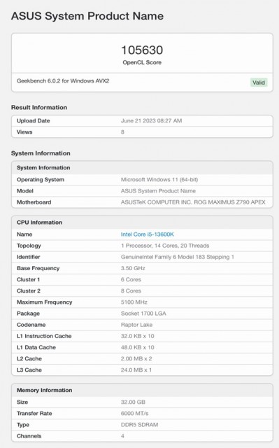 英伟达RTX 4060显卡跑分现身 相比RTX 3060提升11%